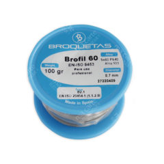 Bobine de fil à souder Broquetas 0,7mm 100g 60/40