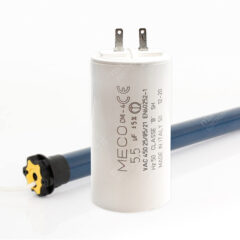 Condensateur 5,5uF (µF) pour moteur de volet / store SOMFY et SIMU – Cosses Faston 2,8mm