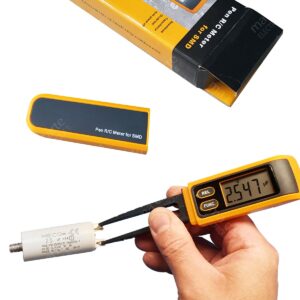 Multimètre numérique – Testeur ergonomique de condensateur, résistance et diode